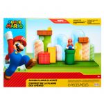 Nintendo Super Mario Acorn Plains Playset 6cm Figuurit