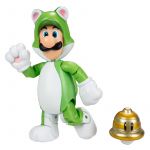 Nintendo Super Mario Cat Luigi with Super Bell 10cm Figuuri