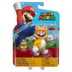 Nintendo Super Mario Cat Mario with Super Bell 10cm Figuuri