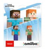 Super Smash Bros. Collection No. 89 Steve & Alex Amiibo 2kpl