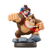 Donkey Kong Bananza Donkey Kong & Pauline Amiibo