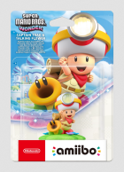 Super Mario Bros. Wonder: Captain Toad & Talking Flower Amiibo
