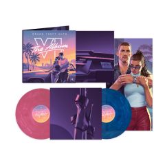 V/A : Grand Theft Auto VI: The Album OST 2-LP, indie exclusive clear/pink & clear/blue vinyl