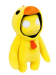 Gang Beasts S1 20cm Pehmolelu, keltainen