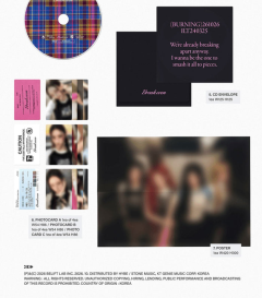 ILLIT : BREAK EVEN CD (BURNING Ver.)