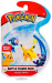 Pokemon Battle Figure Pikachu & Popplio 5cm Figuurit 2kpl