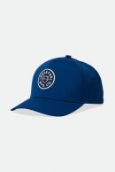 Brixton Crest X MP Snapback lippis joe blue