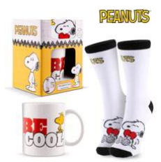 Peanuts Lahjapakkaus (muki ja sukat)