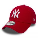 New Era - NY Yankees 9forty punainen lasten Lippis, säädettävä