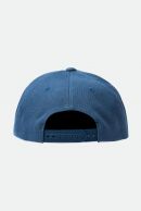 Brixton Crest C MP Snapback lippis indian teal/washed navy