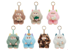 Dreame Mart Giggle Monster Marshmallow Dreams Series Vinyl Plush Pehmo Figuuri, satunnainen