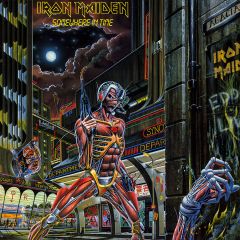 Iron Maiden : Somewhere In Time 40th Anniversary LP, oxblood vinyl