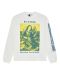 Deus Ex Machina Swell Maps vintage white Pitkähihainen paita