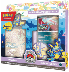 Pokemon TCG World Championships Deck Box Sakuya Ota / Ancient Toolbox Box Pokemon kortit