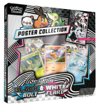 Pokemon TCG Scarlet & Violet Black Bolt & White Flare Poster Collection Box Pokemon kortit