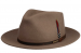 Stetson Fedora Woolfelt fudge Hattu