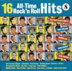 V/A : 16 All-Time Rock n Roll Hits 8 CD *käytetty*
