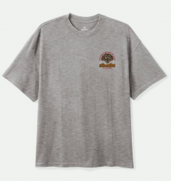 Brixton Mercy S/S heather grey T-paita