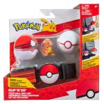 Pokemon Clip n Go Charmander Figuuri, vyö ja pallot 2kpl