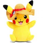Pokemon Pikachu with Summer Hat Pehmolelu