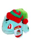 Pokemon Bulbasaur with Christmas Hat 20cm Pehmo