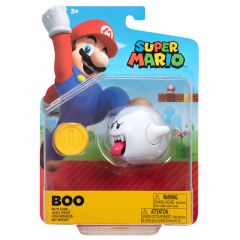 Nintendo Super Mario Boo with Coin 10cm Figuuri