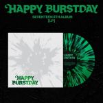 Seventeen : Happy Burstday LP, black splatter on evergreen vinyl