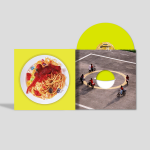 Le Sserafim : SPAGHETTI LP, neon yellow vinyl