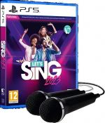 Lets Sing 2023 + mikforonit 2kpl PS5