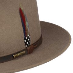 Stetson Fedora Woolfelt fudge Hattu