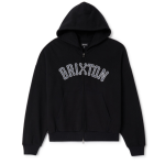 Brixton Dugout Zip Hood Fleece Vetoketjullinen huppari