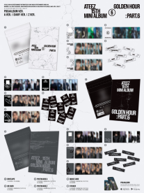 ATEEZ : GOLDEN HOUR : Part.6 KiT (POCAALBUM Ver.)
