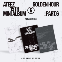 ATEEZ : GOLDEN HOUR : Part.6 KiT (POCAALBUM Ver.)