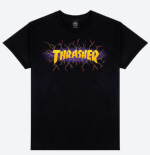 Thrasher Lightning black T-paita