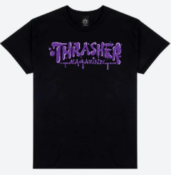 Thrasher Wet Paint black T-paita