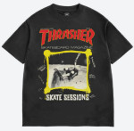 Thrasher December 1983 Vintage black T-paita