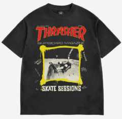 Thrasher December 1983 Vintage black T-paita