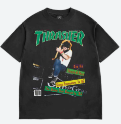 Thrasher February 1987 Vintage black T-paita