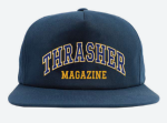Thrasher Dropout Snapback navy Lippis