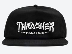 Thrasher Thrash & Destroy Snapback black Lippis