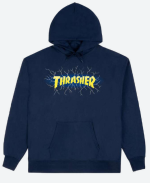 Thrasher Lightning navy Huppari