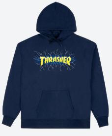 Thrasher Lightning navy Huppari