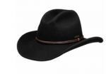 Stetson Western Woolfelt black Hattu