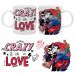 DC Comics Couple Harley Quinn + Joker Crazy In Love muki
