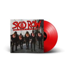 Skid Row : The Gangs All Here LP, red transparent vinyl