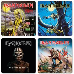Iron Maiden Lasinaluset 4kpl