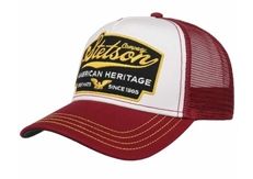 Stetson Trucker Cap American Heritage red/white Lippis