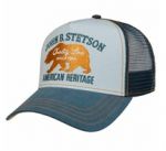 Stetson Trucker Cap Bear light blue/blue Lippis