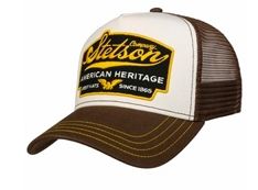 Stetson Trucker Cap American Heritage brown/white Lippis