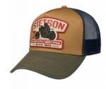 Stetson Trucker Cap Motorcycle beige/olive Lippis